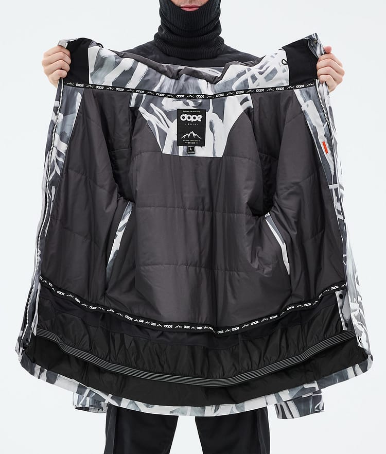 Dope Adept Ski Jacket Men Scribble Black, Image 9 of 9