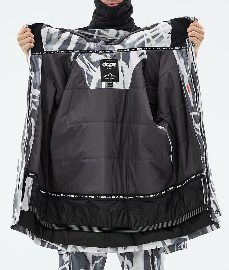 Dope Adept Skijacke Herren Scribble Black, Bild 9 von 9