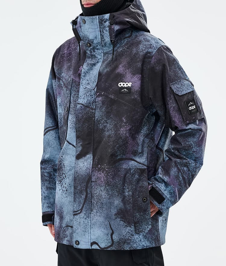 Dope Adept Snowboard Jacket Men Jungle Purple, Image 7 of 9