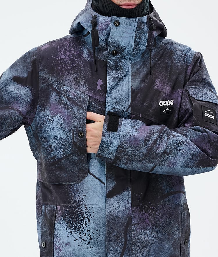 Dope Adept Snowboard Jacket Men Jungle Purple, Image 8 of 9