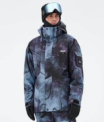 Dope Adept Snowboard Jacket Men Jungle Purple