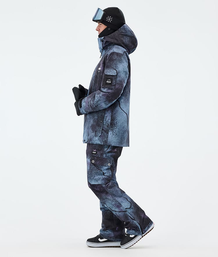 Dope Adept Snowboard Jacket Men Jungle Purple, Image 3 of 9