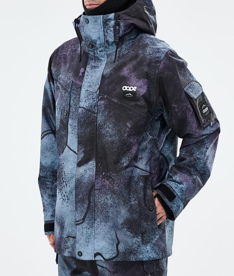 Dope Adept Snowboard Jacket Men Jungle Purple, Image 7 of 9