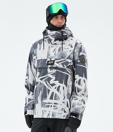 Dope Blizzard Veste Snowboard Homme Scribble Black