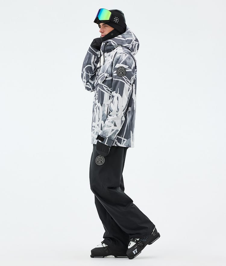Dope Blizzard Giacca Sci Uomo Scribble Black, Immagine 3 di 8