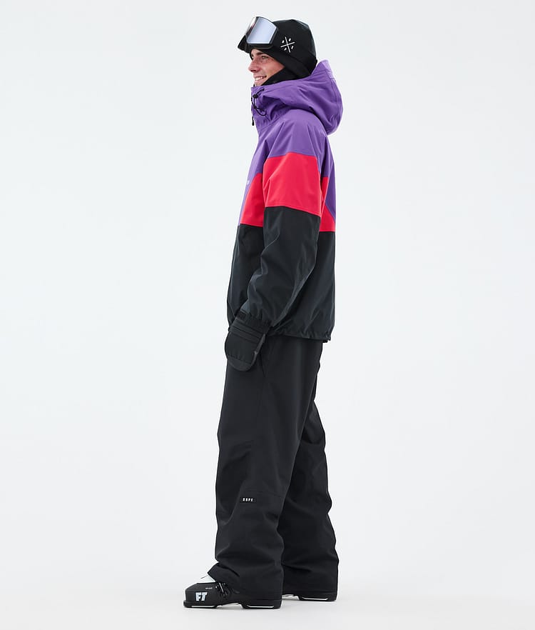 Dope Spartan Kurtka Narciarska Mężczyźni Sport Vivid Purple/Red/Black, Zdjęcie 3 z 8