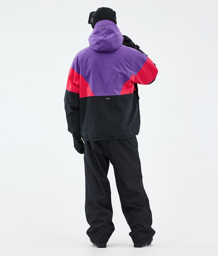 Dope Spartan Kurtka Narciarska Mężczyźni Sport Vivid Purple/Red/Black, Zdjęcie 4 z 8