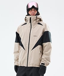Dope Spartan Lyžařská Bunda Pánské Spike Sand/Black