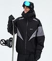 Dope Spartan Spike Snowboardjacke Herren Spike Black/Light Pearl