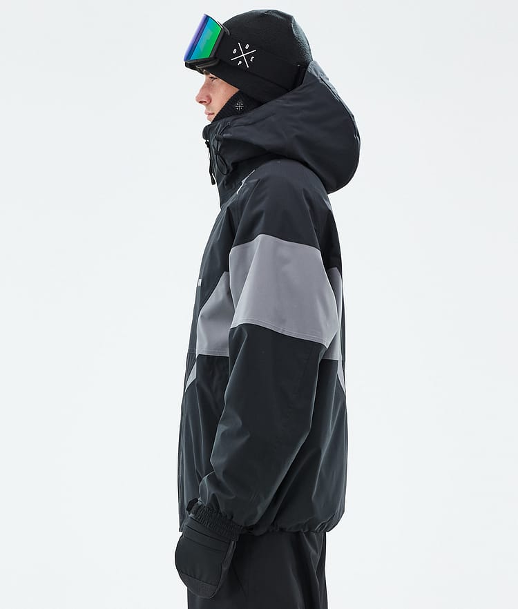 Dope Spartan Veste Snowboard Homme Spike Black/Light Pearl, Image 5 sur 8
