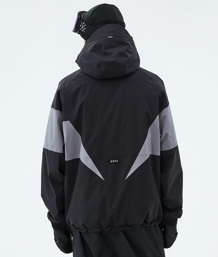 Dope Spartan Giacca Snowboard Uomo Spike Black/Light Pearl, Image 6 of 8