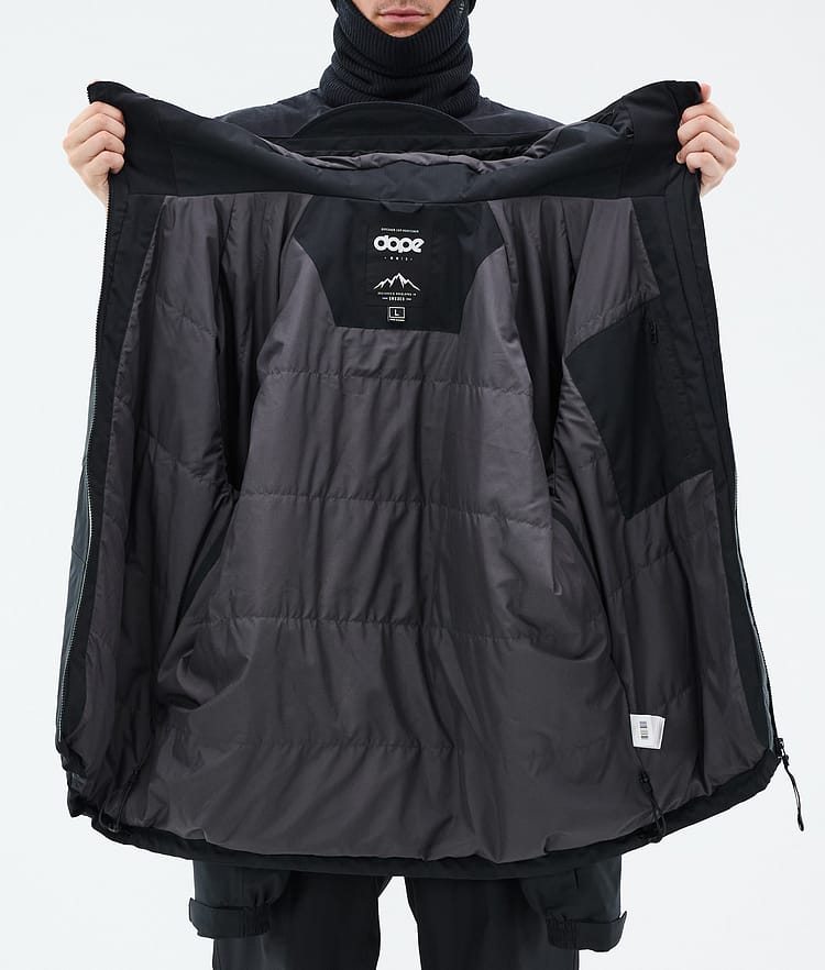 Dope Spartan Veste Snowboard Homme Spike Black/Light Pearl, Image 8 sur 8