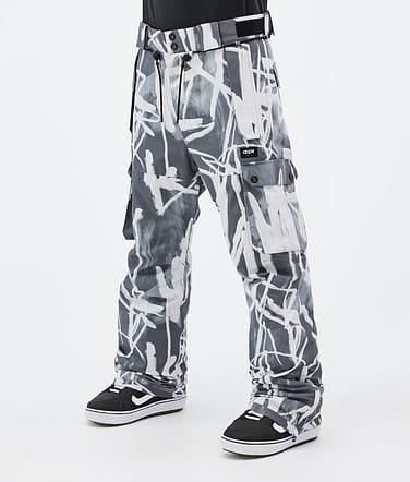 Dope Iconic Pantalon de Snowboard Homme Scribble Black