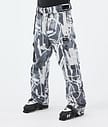 Dope Iconic Ski Pants Men Scribble Black