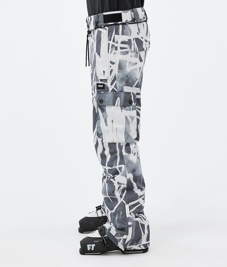 Dope Iconic Ski Pants Men Scribble Black, Image 3 of 7