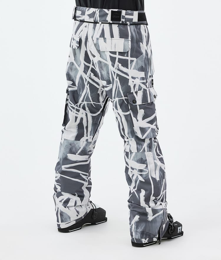 Dope Iconic Ski Pants Men Scribble Black, Image 4 of 7