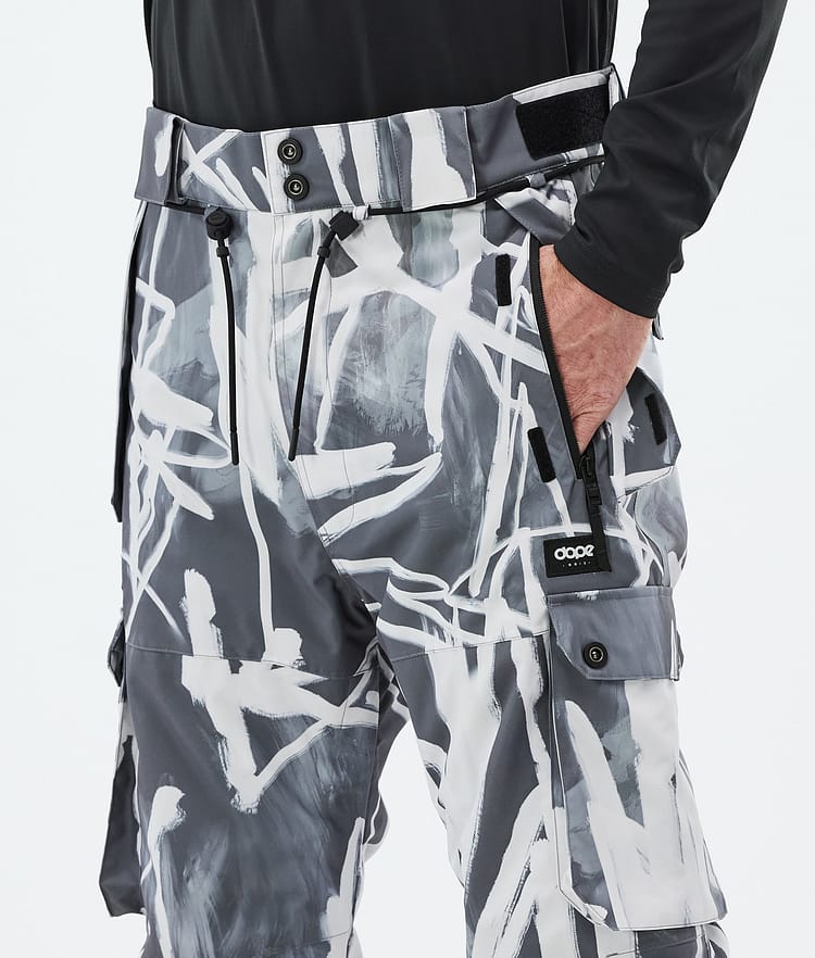 Dope Iconic Ski Pants Men Scribble Black, Image 5 of 7