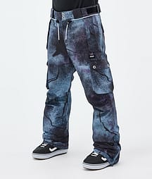 Dope Iconic Snowboard Pants Men Jungle Purple