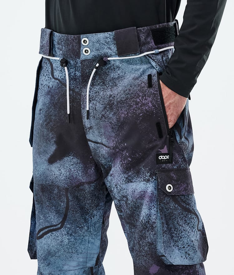 Dope Iconic Snowboard Pants Men Jungle Purple, Image 5 of 7