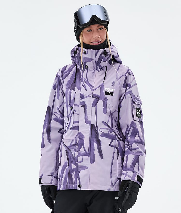 Dope Adept W Snowboard Jacket Women Scribble Purple, Image 1 of 9