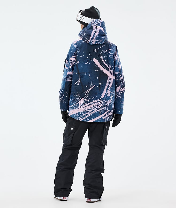 Dope Adept W Snowboard Jacket Women Carvings Pink, Image 4 of 9
