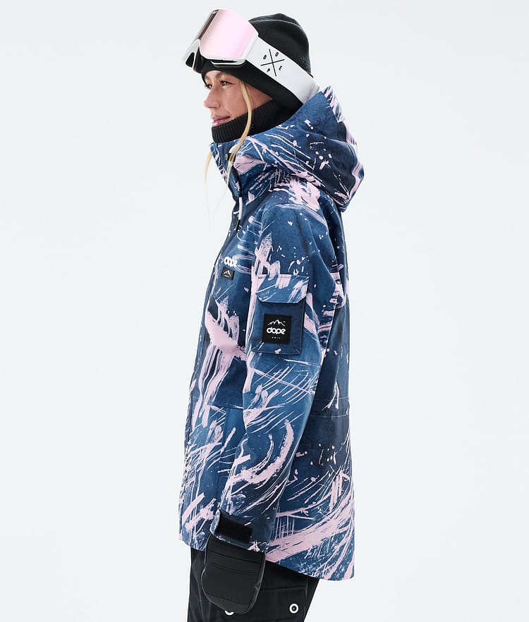 Dope Adept W Snowboard Jacket Women Carvings Pink, Image 5 of 9