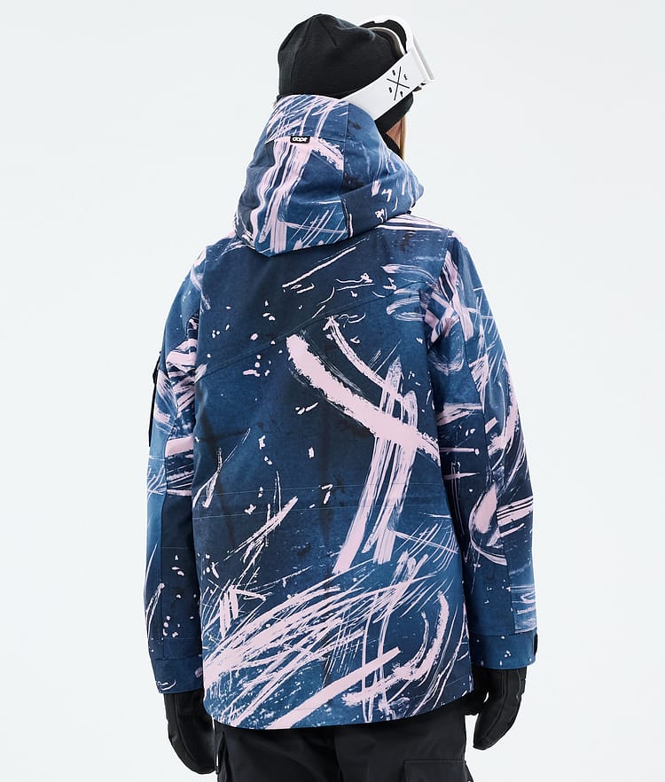 Dope Adept W Snowboard Jacket Women Carvings Pink, Image 6 of 9