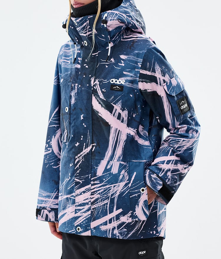 Dope Adept W Ski Jacket Women Carvings Pink, Image 7 of 9