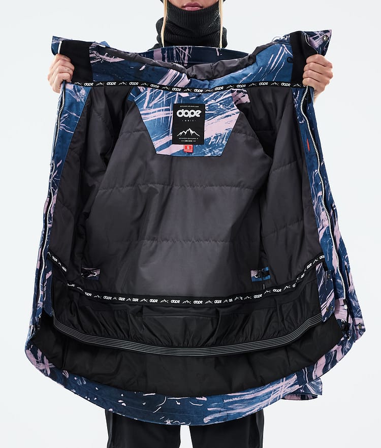 Dope Adept W Snowboard Jacket Women Carvings Pink, Image 9 of 9