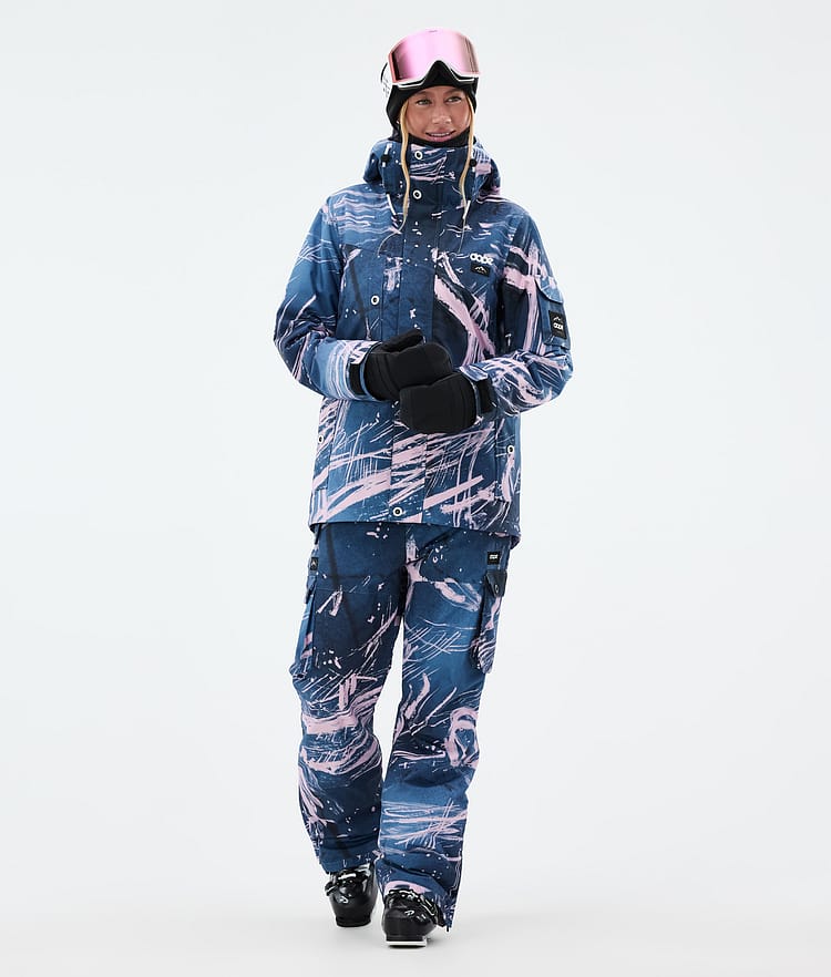 Dope Adept W Chaqueta Esquí Mujer Carvings Pink, Imagen 2 de 9
