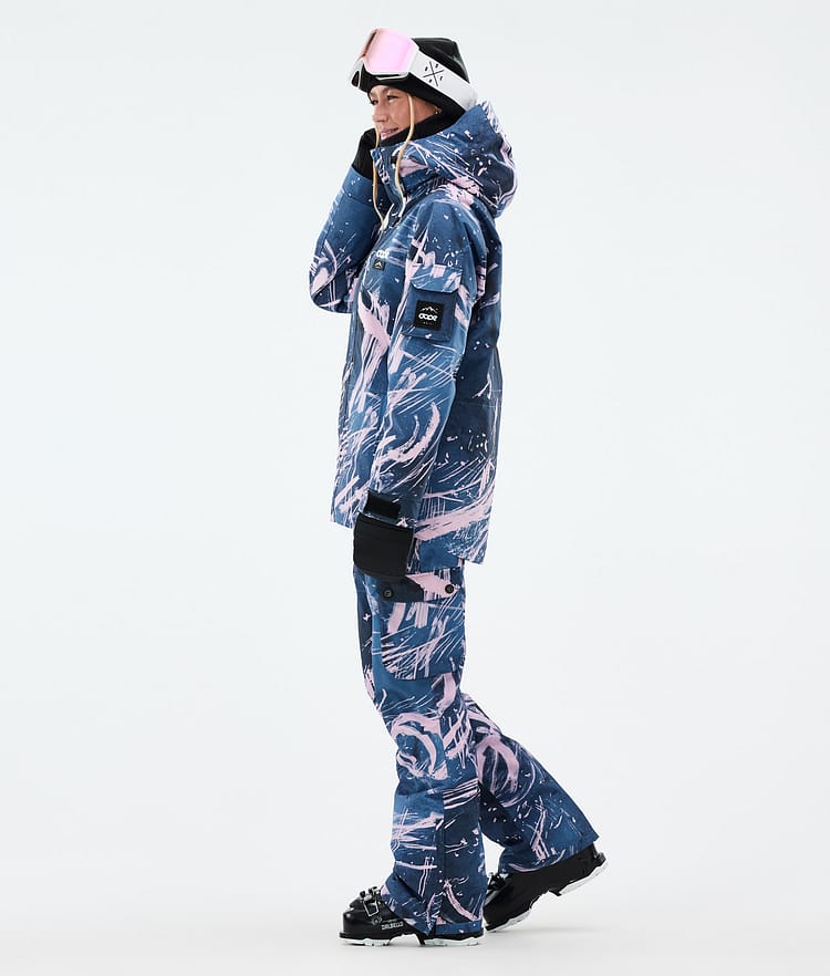 Dope Adept W Chaqueta Esquí Mujer Carvings Pink, Imagen 3 de 9