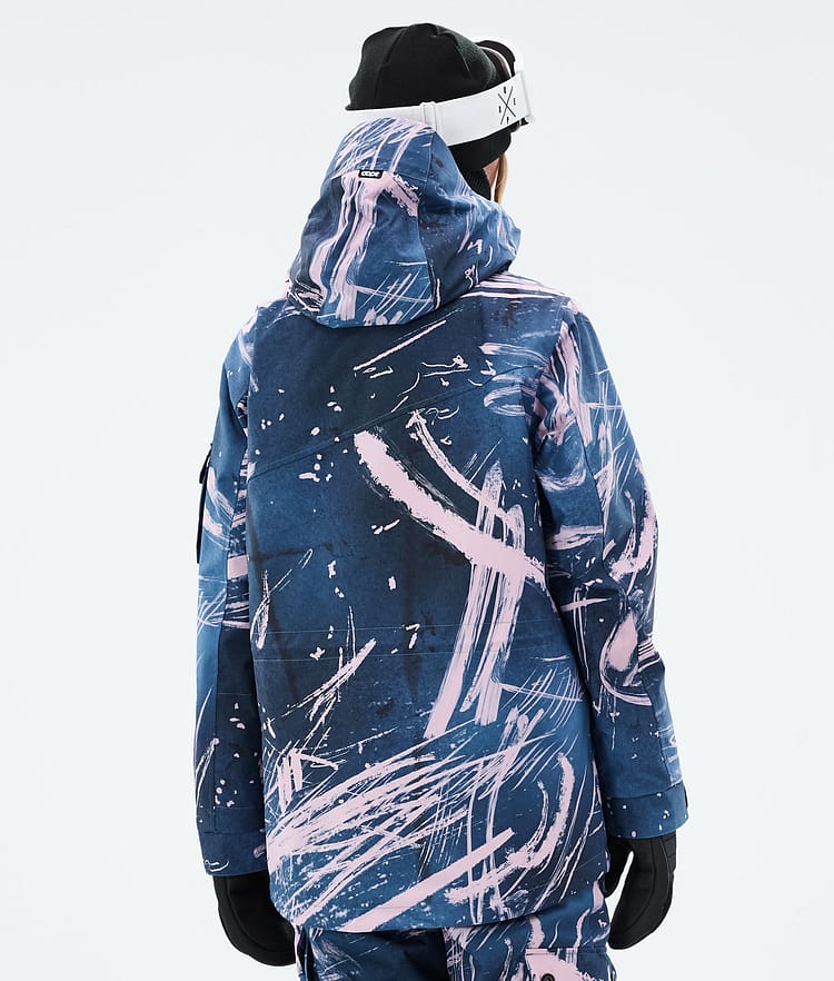 Dope Adept W Chaqueta Esquí Mujer Carvings Pink, Imagen 6 de 9
