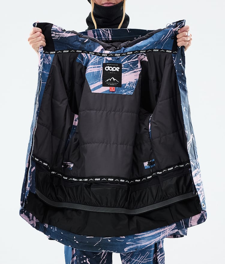 Dope Adept W Chaqueta Esquí Mujer Carvings Pink, Imagen 9 de 9