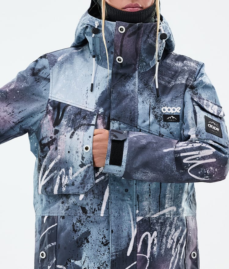 Dope Adept W Snowboard Jacket Women Punk Blue, Image 8 of 9