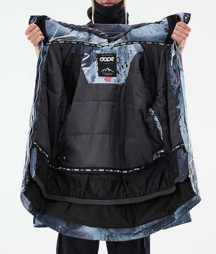 Dope Adept W Snowboard Jacket Women Punk Blue, Image 9 of 9