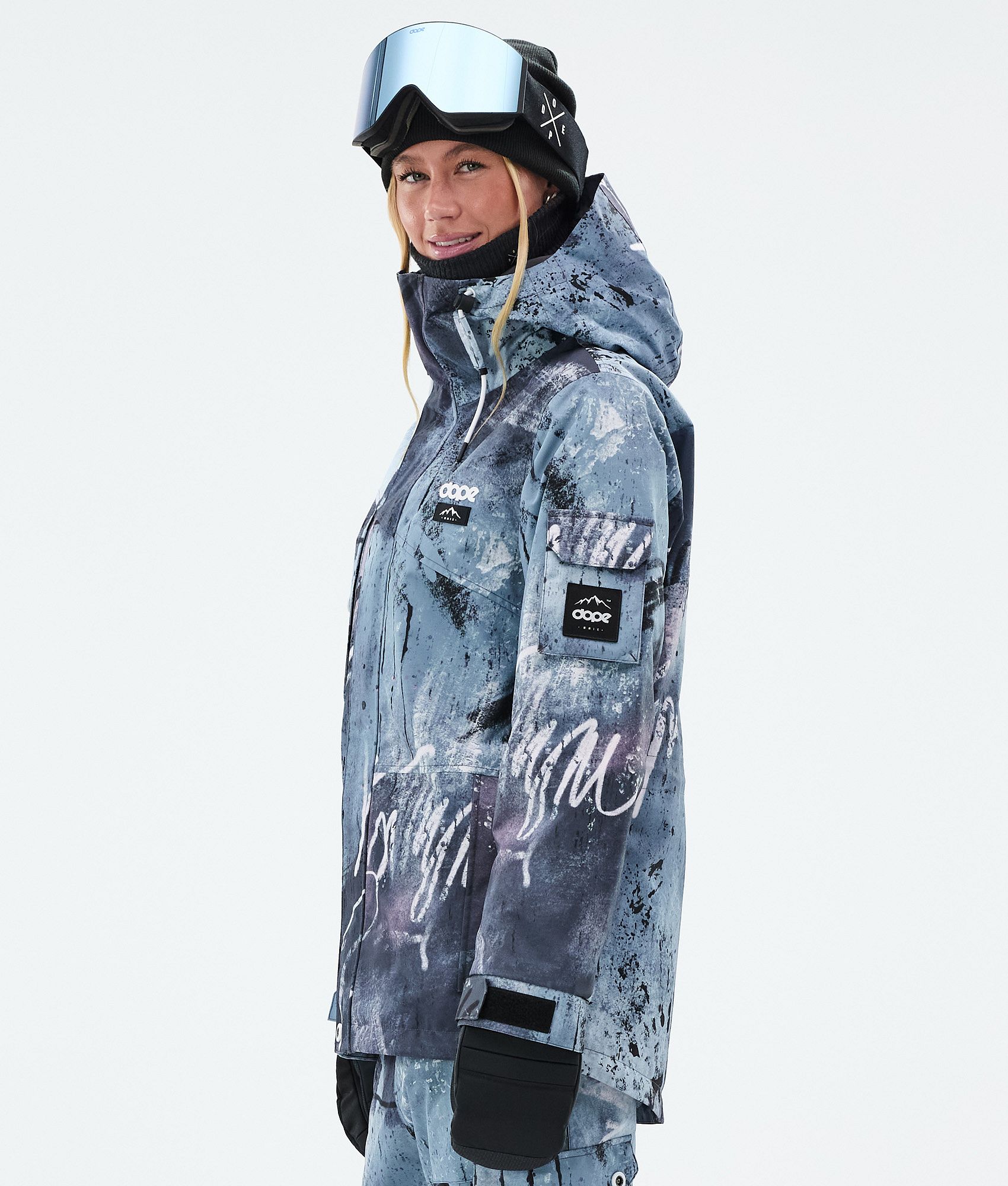 Dope Adept W Snowboard Jacket Women Punk Blue | Ridestore.com