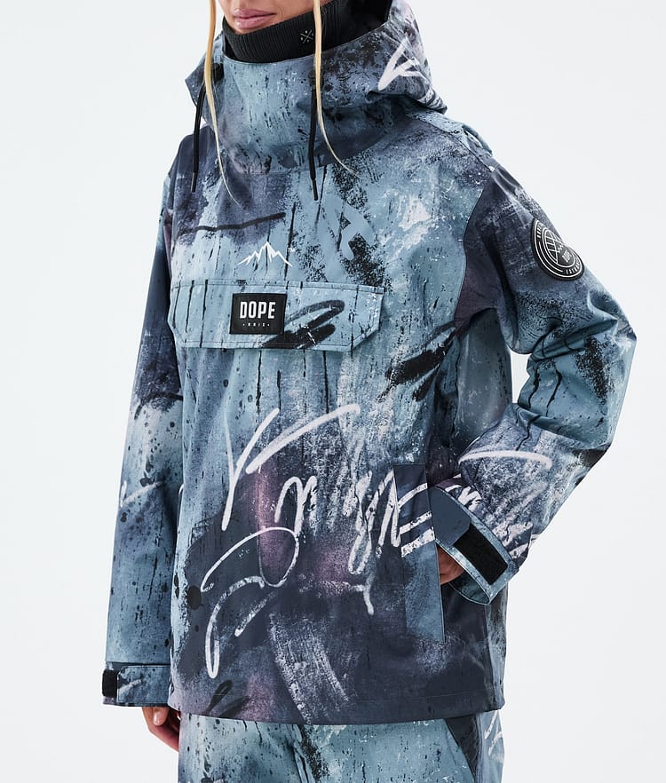 Dope Blizzard W Veste Snowboard Femme Punk Blue, Image 7 sur 8