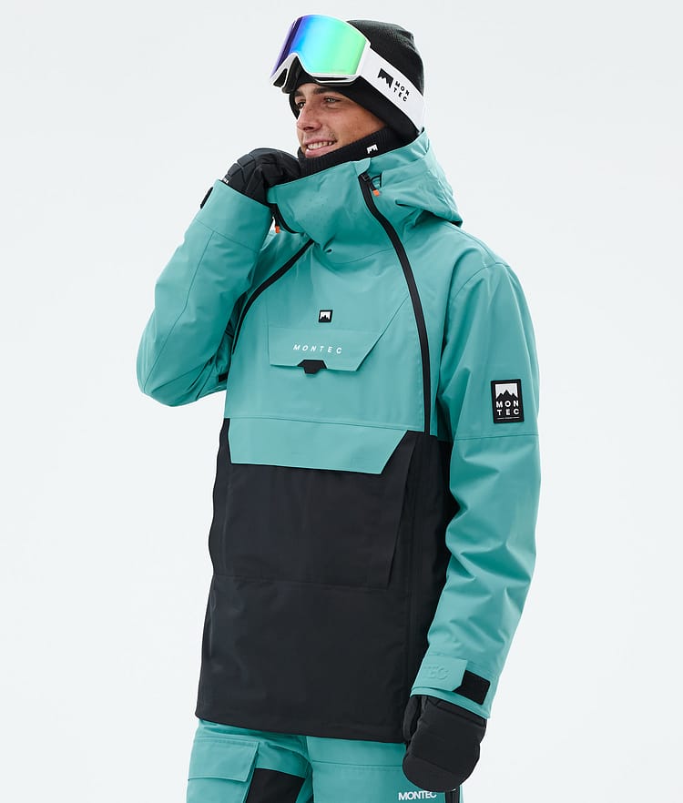 Montec Doom Ski Jacket Men Turquoise/Black, Image 1 of 11