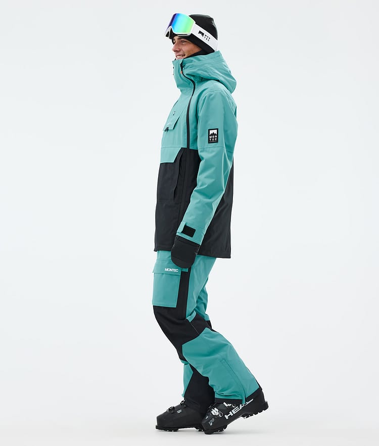 Montec Doom Ski Jacket Men Turquoise/Black, Image 4 of 11