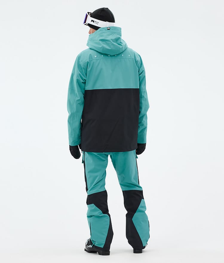 Montec Doom Veste de Ski Homme Turquoise/Black, Image 6 sur 12