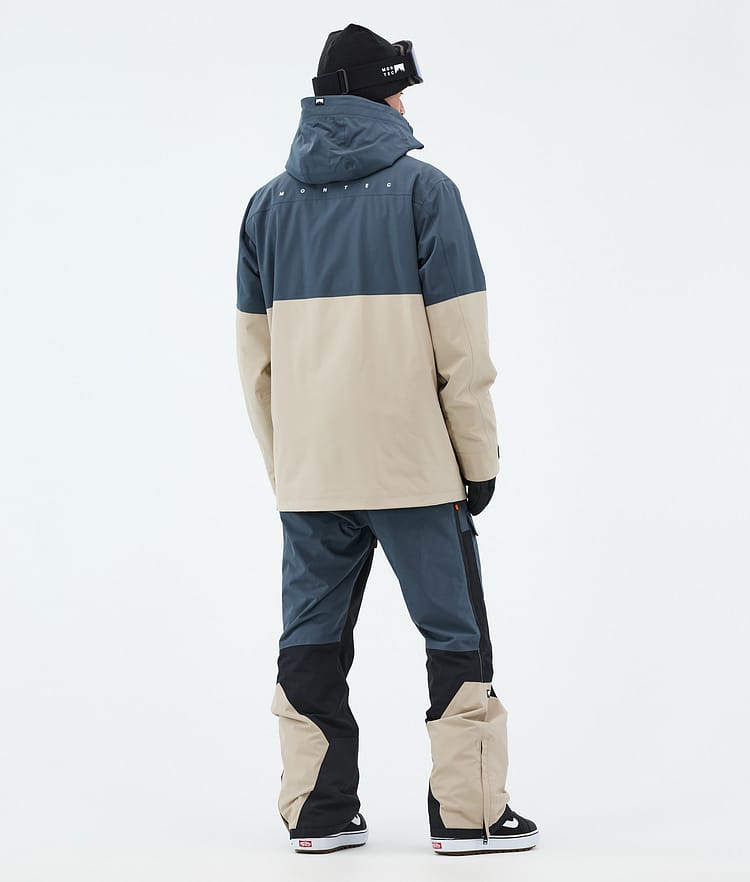 Montec Doom Snowboardjakke Herre Metal Blue/Black/Sand, Billede 5 af 11