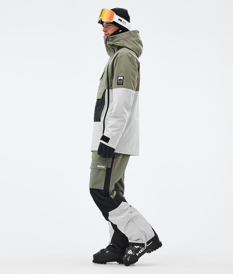 Montec Doom Ski Jacket Men Greenish/Black/Light Grey, Image 4 of 11