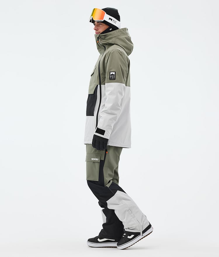 Montec Doom Snowboard Jacket Men Greenish/Black/Light Grey, Image 4 of 11