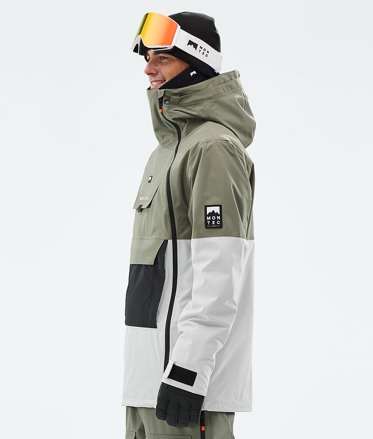 Montec Doom Snowboard Jacket Men Greenish/Black/Light Grey, Image 6 of 11