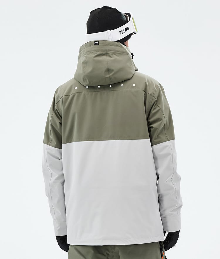Montec Doom Snowboard Jacket Men Greenish/Black/Light Grey, Image 7 of 11