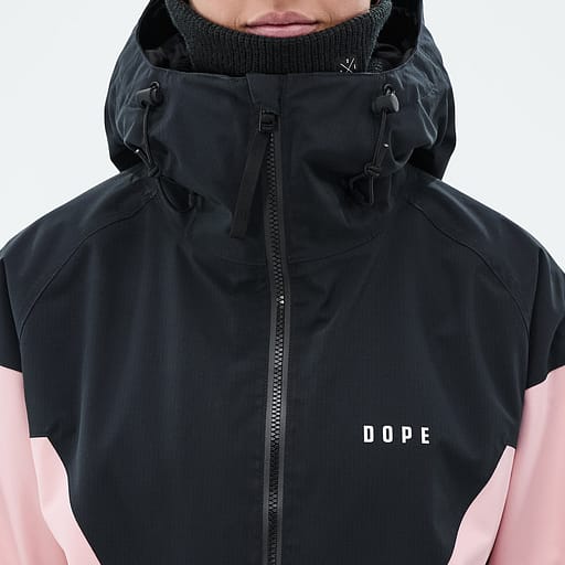 Ritssluiting aan de voorkant met binnenboord sluitsysteem. Hoofdproductafbeelding,