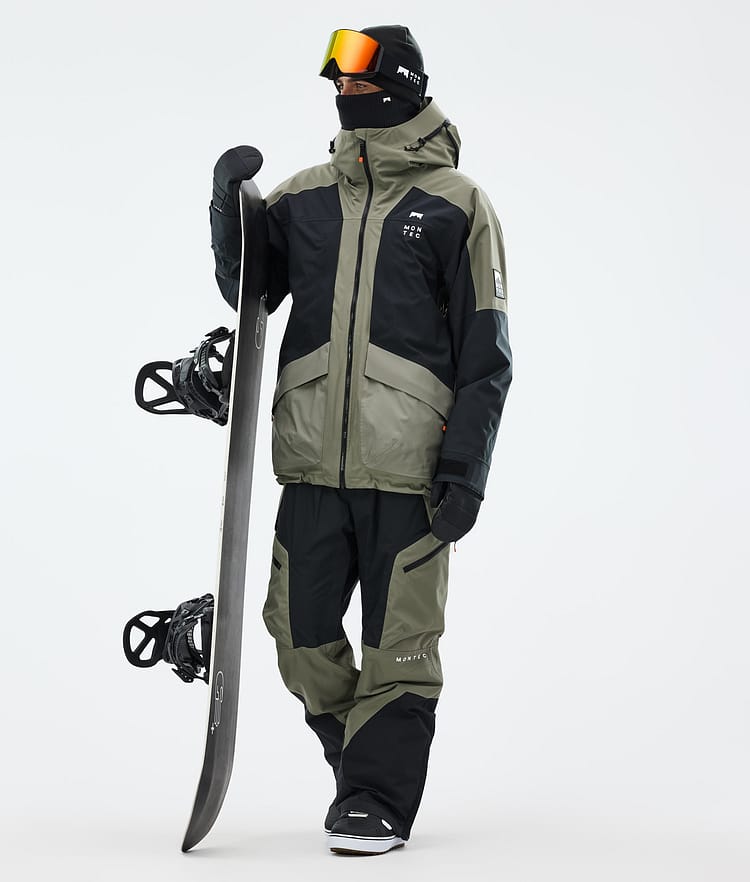 Montec Morpheus Snowboard Jacket Men Greenish/Black, Image 3 of 10