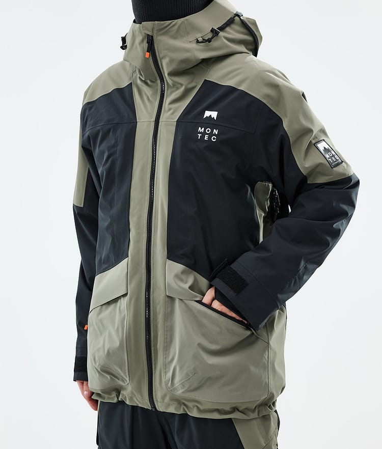 Montec Morpheus Snowboard Jacket Men Greenish/Black, Image 8 of 10