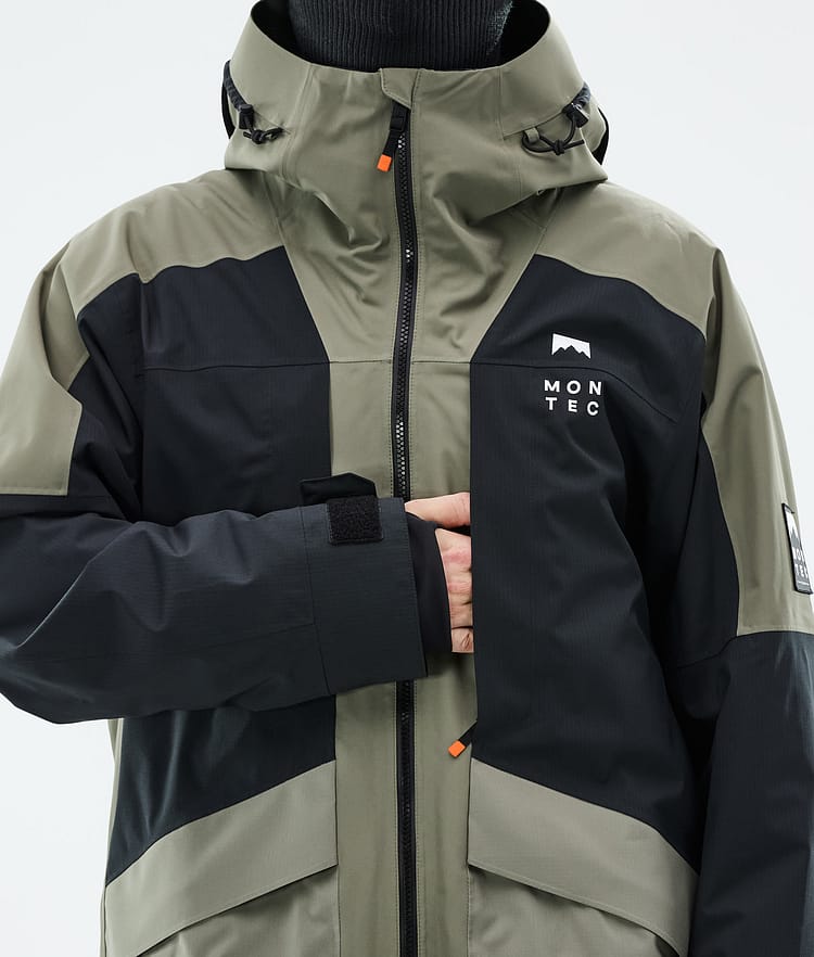Montec Morpheus Ski Jacket Men Greenish/Black, Image 9 of 10