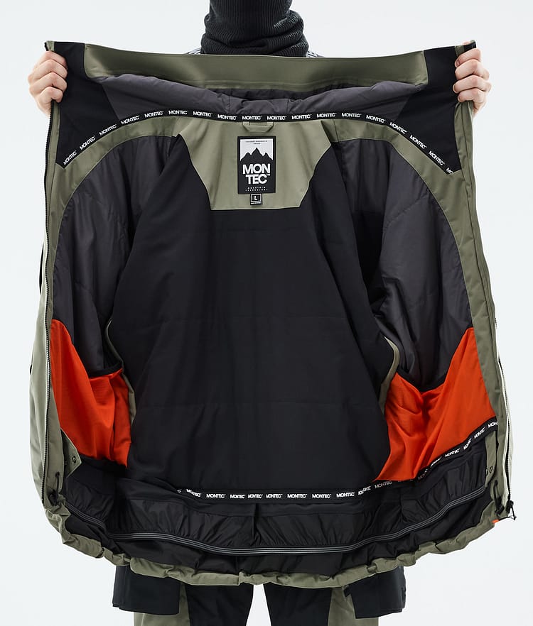 Montec Morpheus Ski Jacket Men Greenish/Black, Image 10 of 10